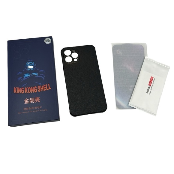 King Kong Shell iPhone 12 Pro Max Case‎ - Stylish and Protective  & HD Glass - Picture 1 of 7